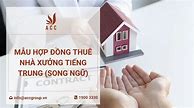 Mẫu Hợp Đồng Thuê Nhà Xưởng Tiếng Trung