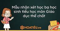 Nhận Xét Giáo Dục Thể Chất Lớp 2