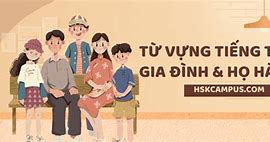 Từ Vựng Về Gia Đình Tiếng Trung